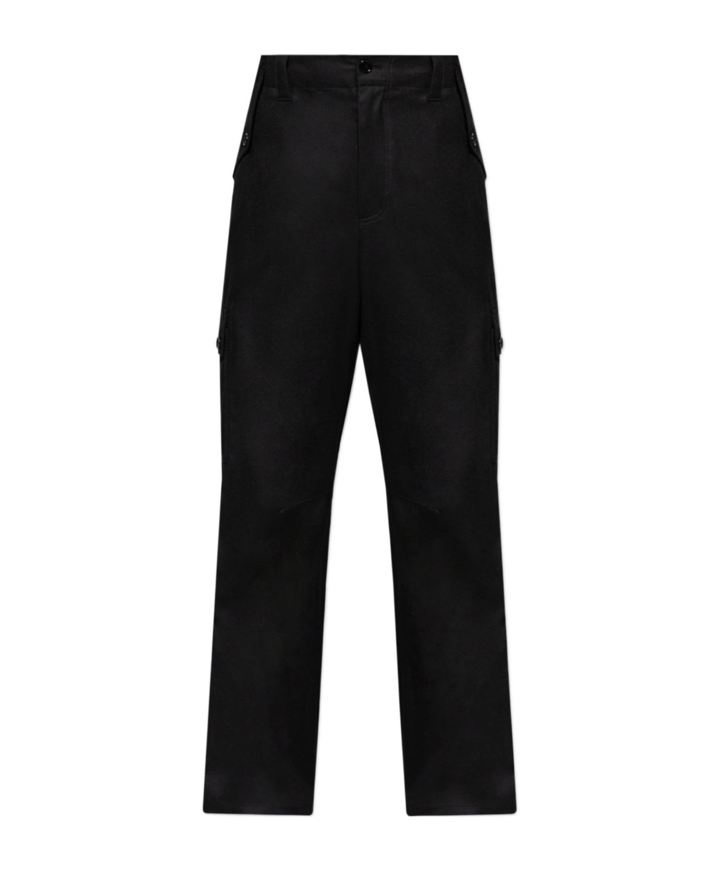 Dolce & Gabbana Black Cotton Pants With Pockets In Black