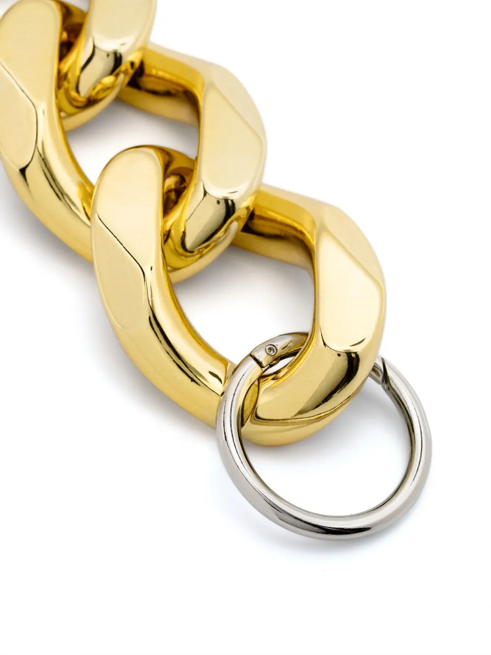 Gianluca Capannolo Oversize-chain Necklace In Yellow