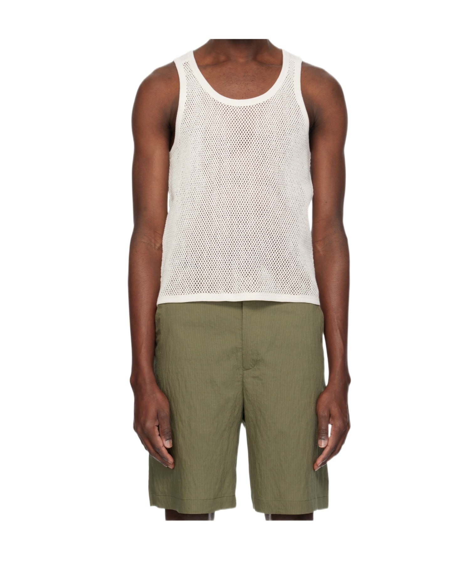 Gimaguas White Mateo Tank Top In White