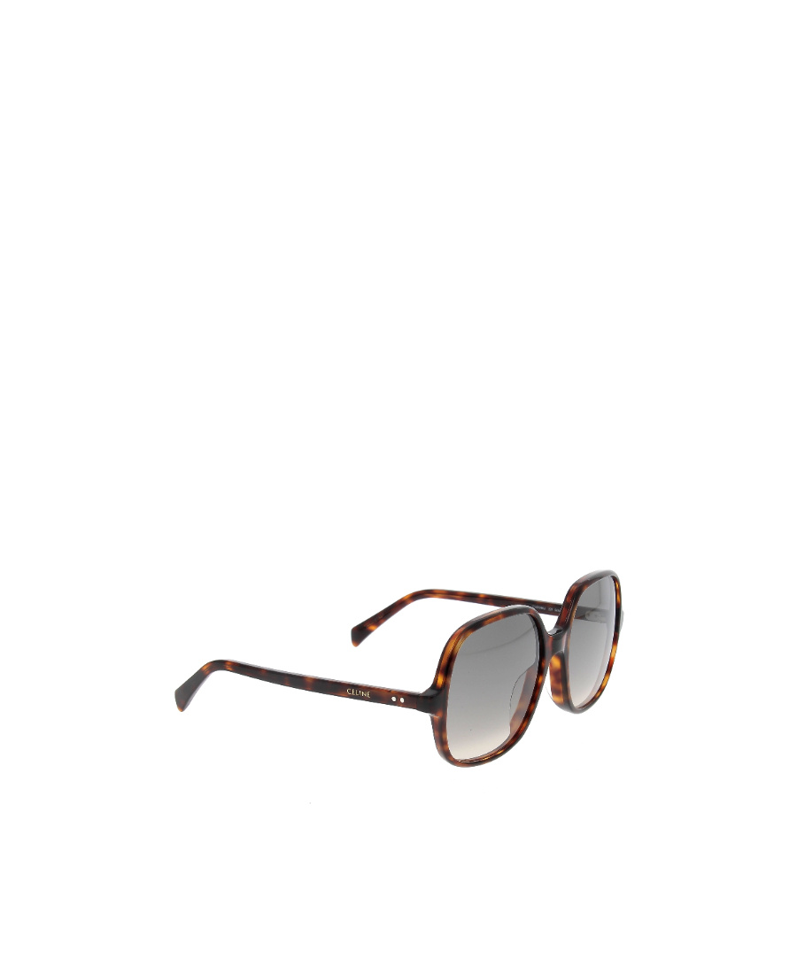 Celine Logo Sunglasses In Gray