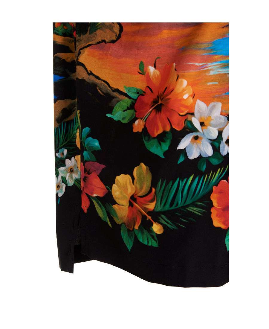 Dolce & Gabbana Print Cotton Shirt In Multicolor