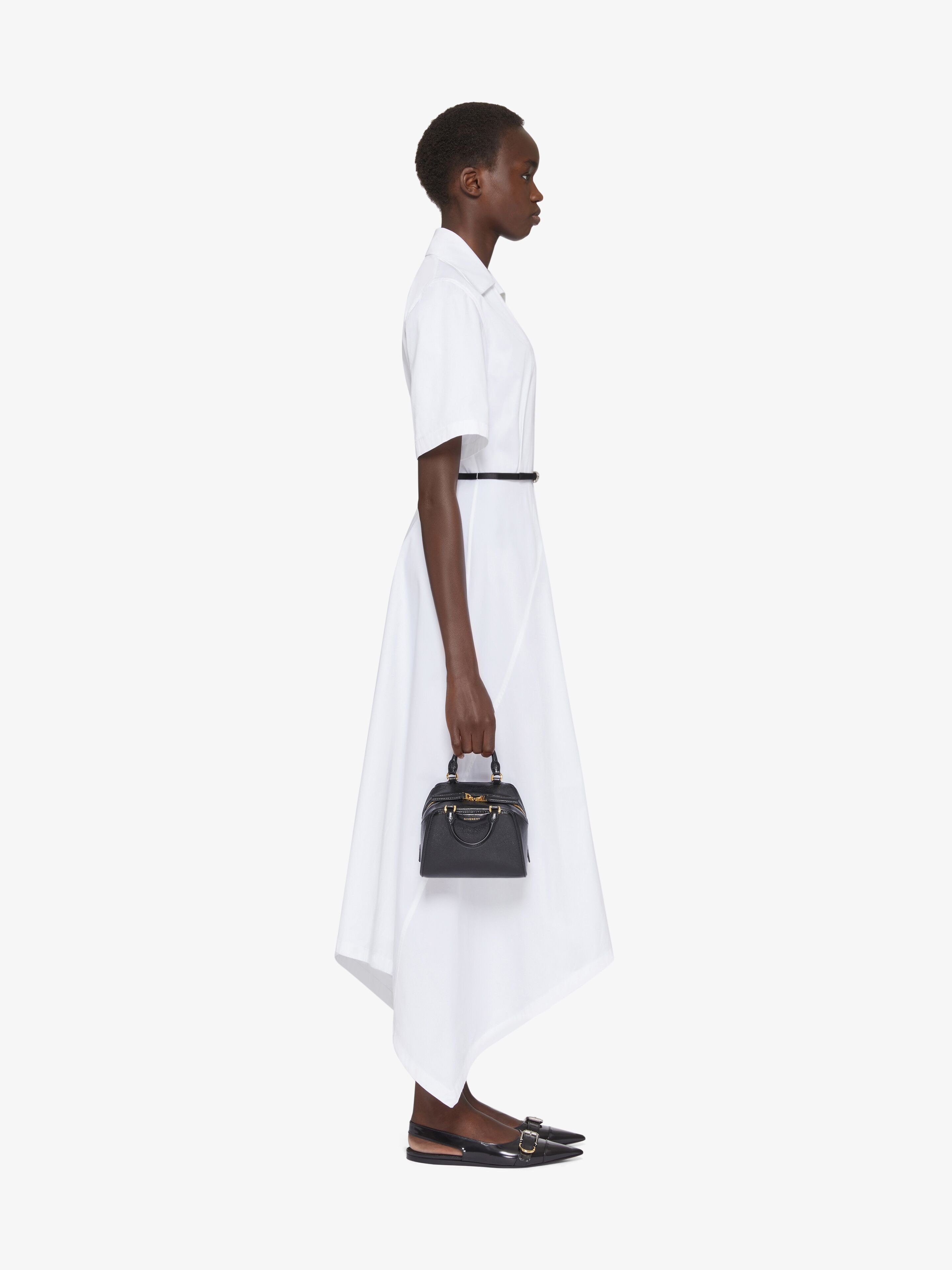 Givenchy Voyou Short-sleeved Dress In White