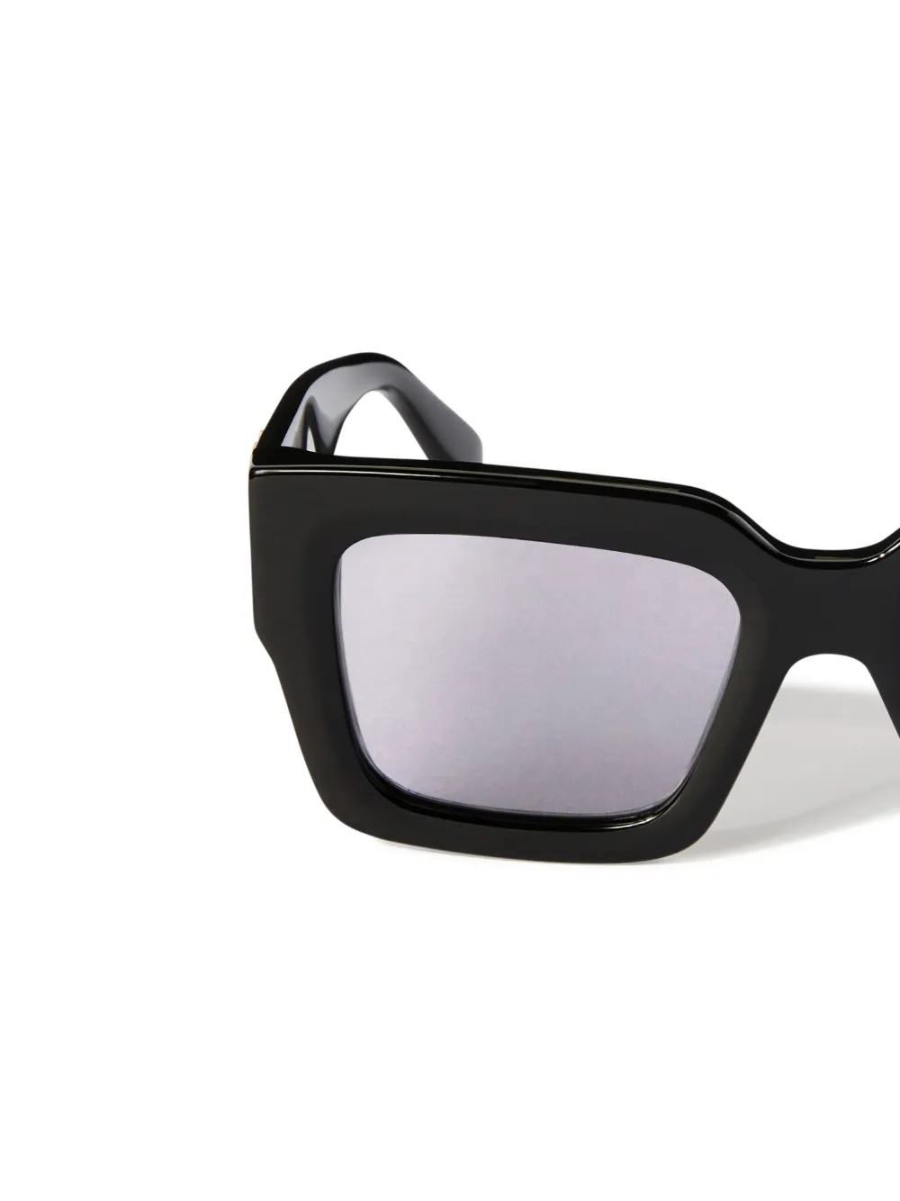 Off-white Black/dark Gray Mystic Sunglasses In Black