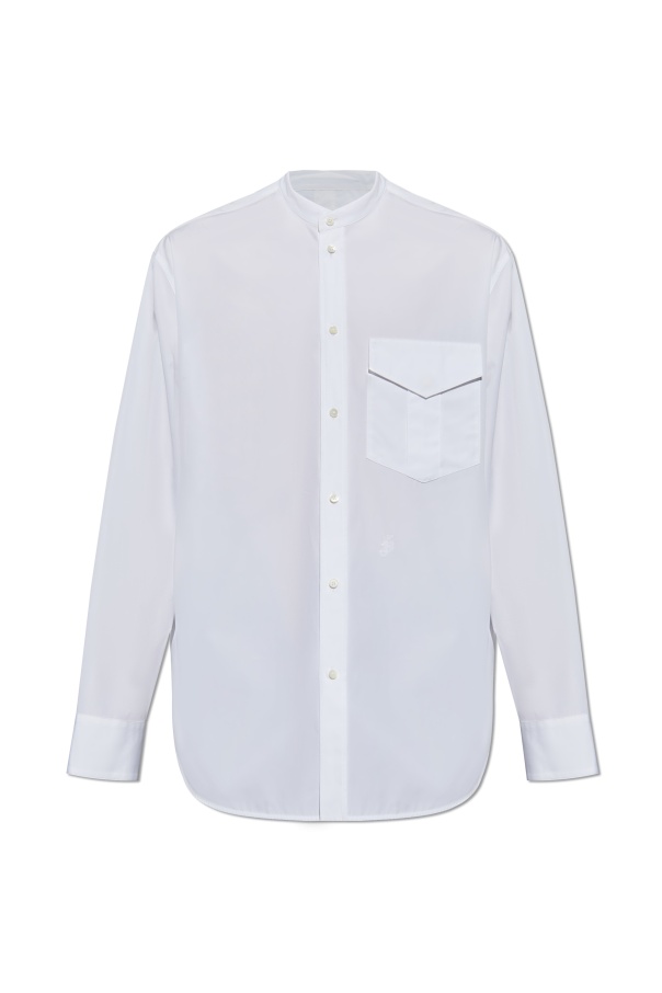 JIL SANDER JIL SANDER FLAP POCKET LONG-SLEEVED SHIRT