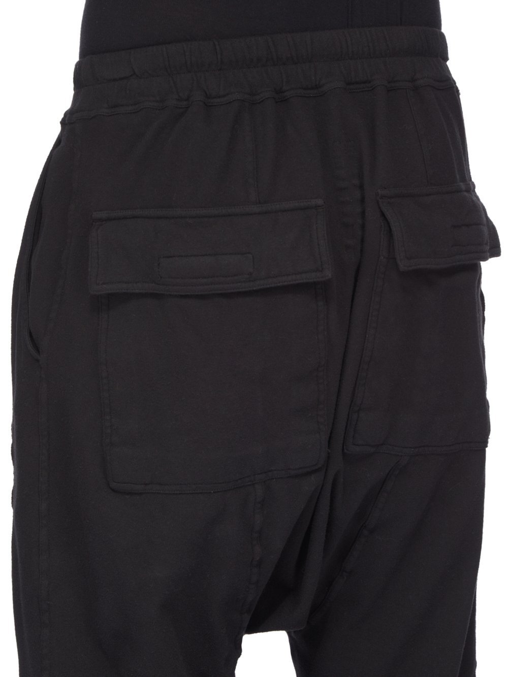 Rick Owens Drkshdw Drawstring Sweatpants In Black