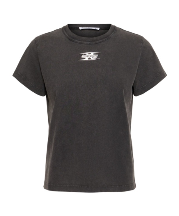 Alexander Wang Dark Grey Cotton T-shirt