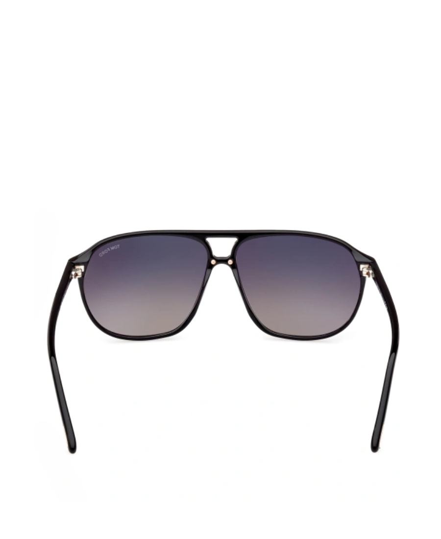 Tom Ford Eyewear Aviator Frame Sunglasses In Black