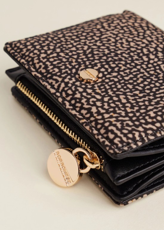 Borbonese Classica Small Wallet In Black