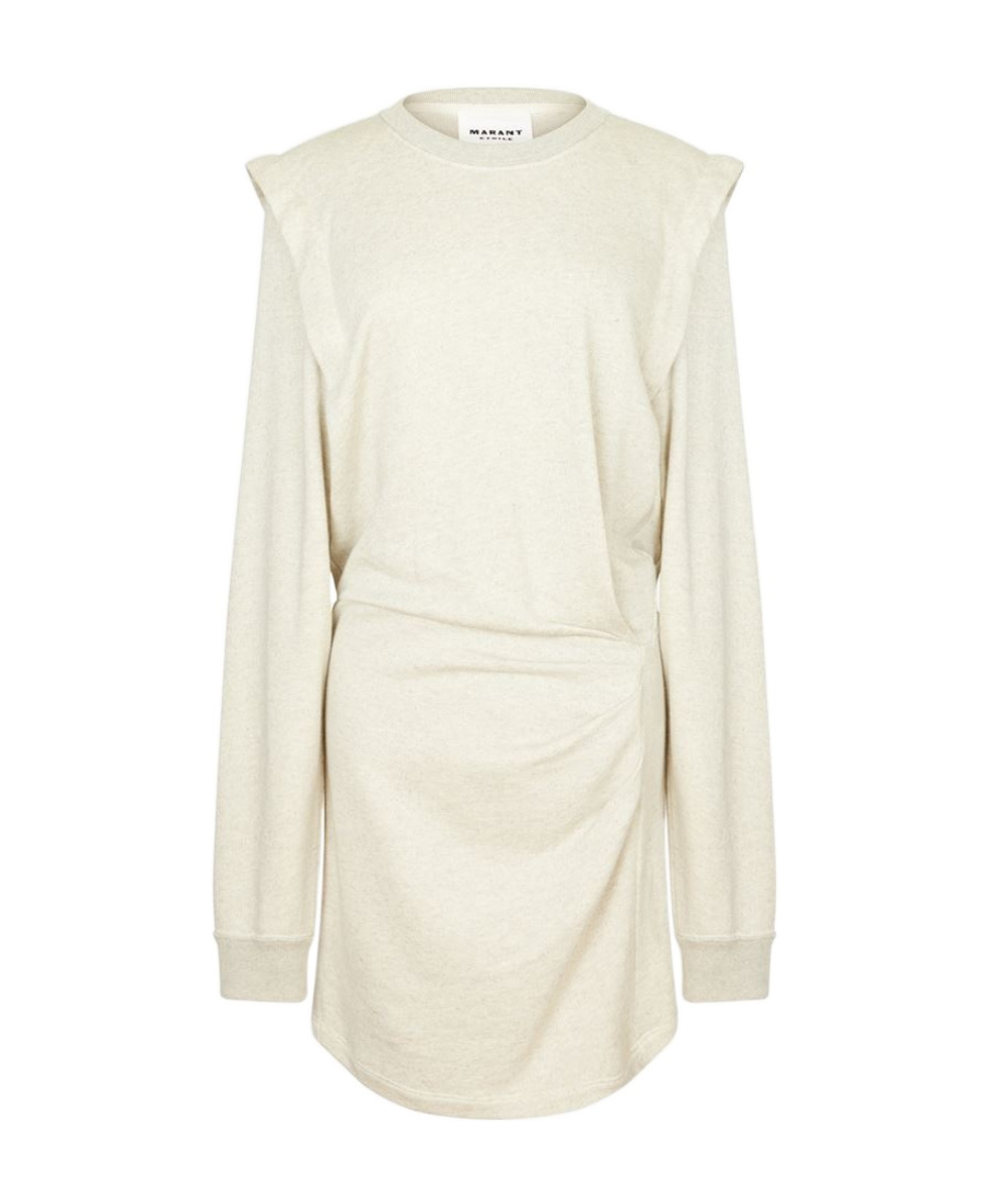 Isabel Marant Étoile Long Sleeved Dress In White