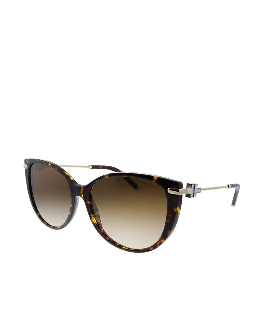 Tiffany & Co Cat's Eye Sunglasses In Brown