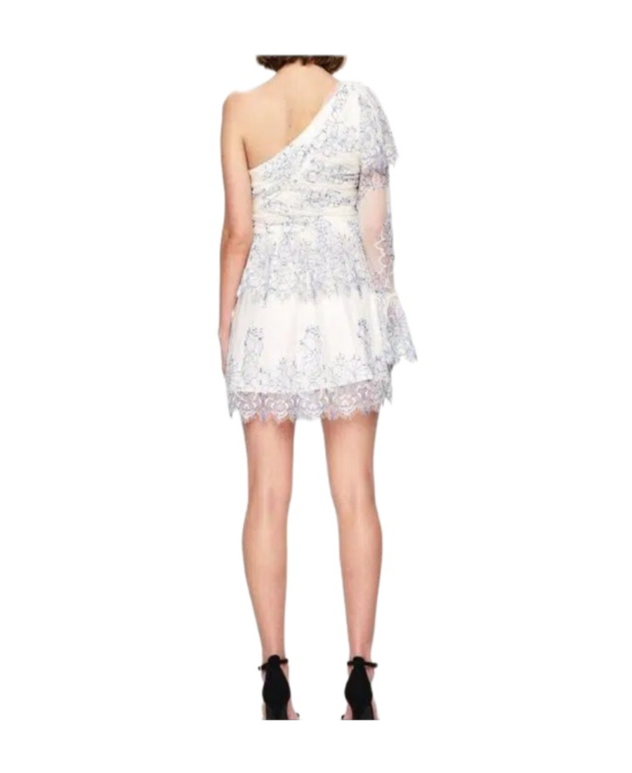Alice Mccall One-shoulder Dress In White