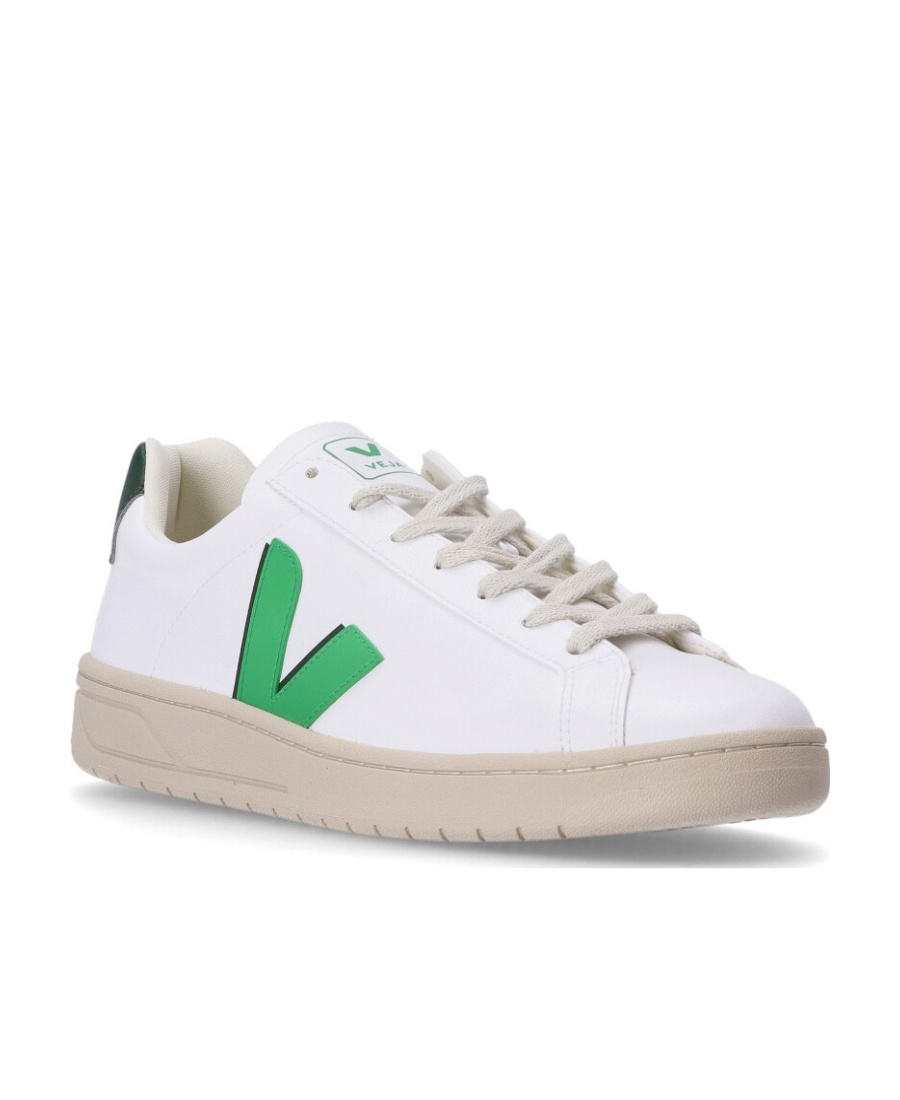 Shop Veja Urca Faux-leather Sneakers In White