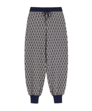 Valentino Wool Toute La V Cropped Trousers In Gray