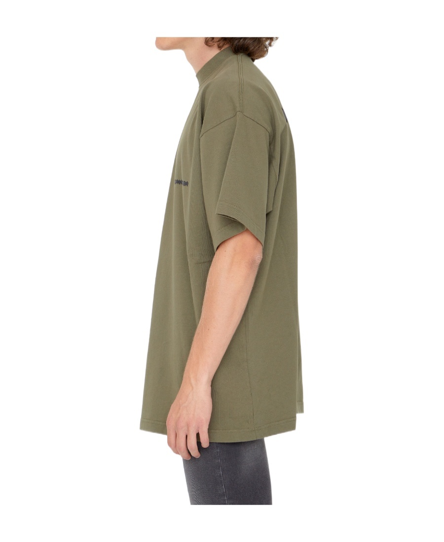 Balenciaga Strike 1917 T-shirt In Green