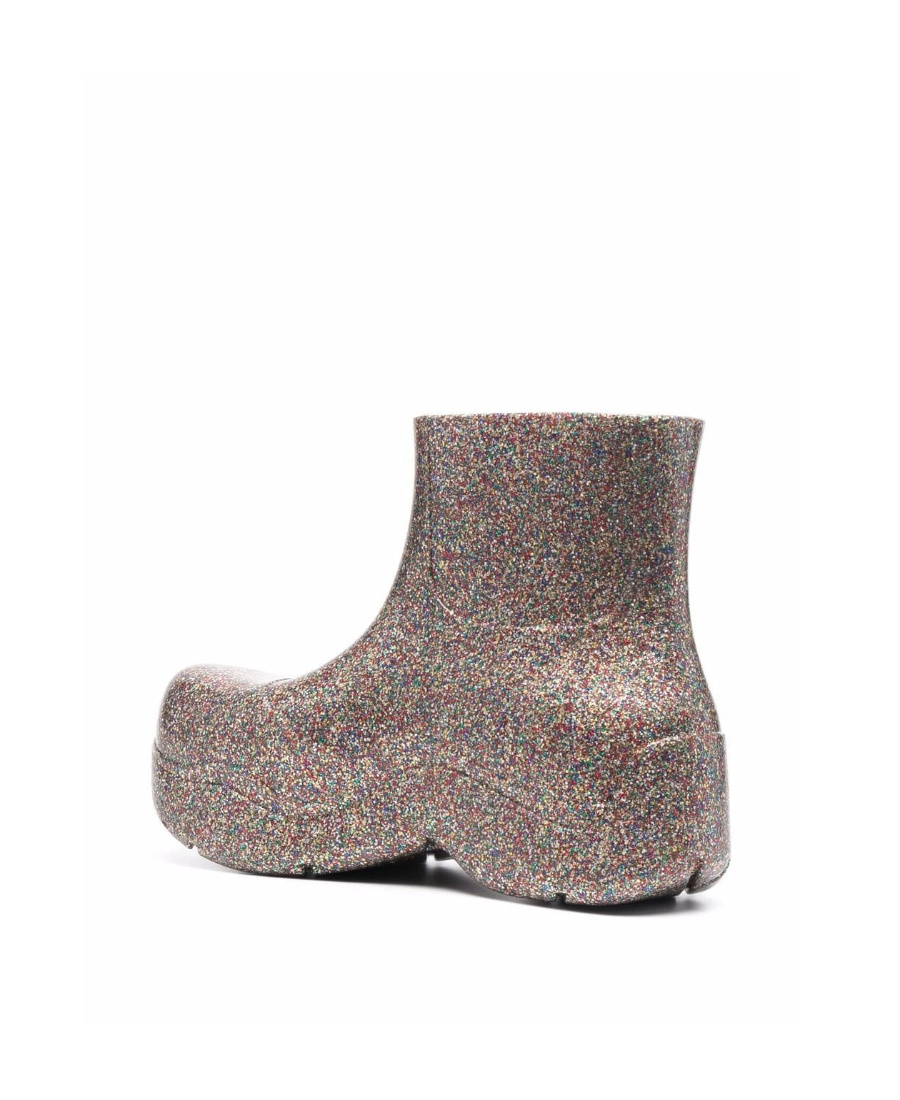 BOTTEGA VENETA PUDDLE GLITTER BOOTS