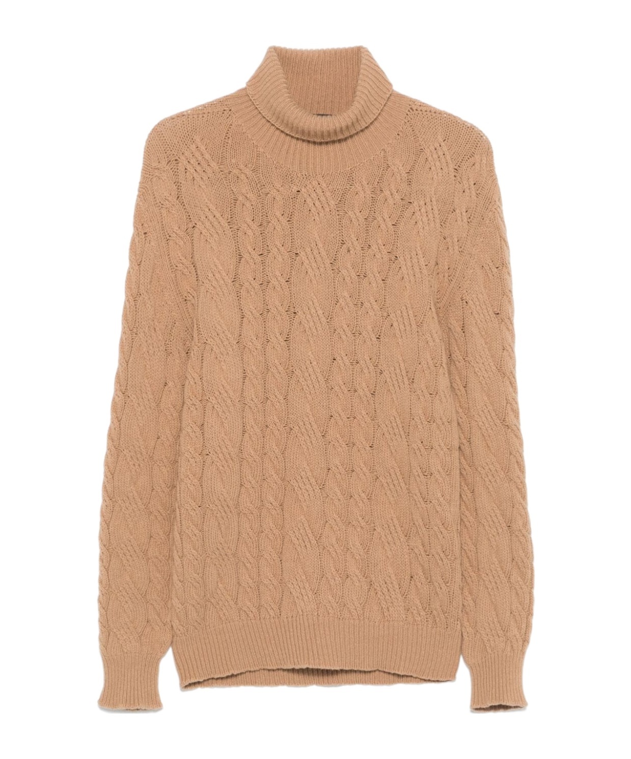 TAGLIATORE CABLE-KNIT SWEATER