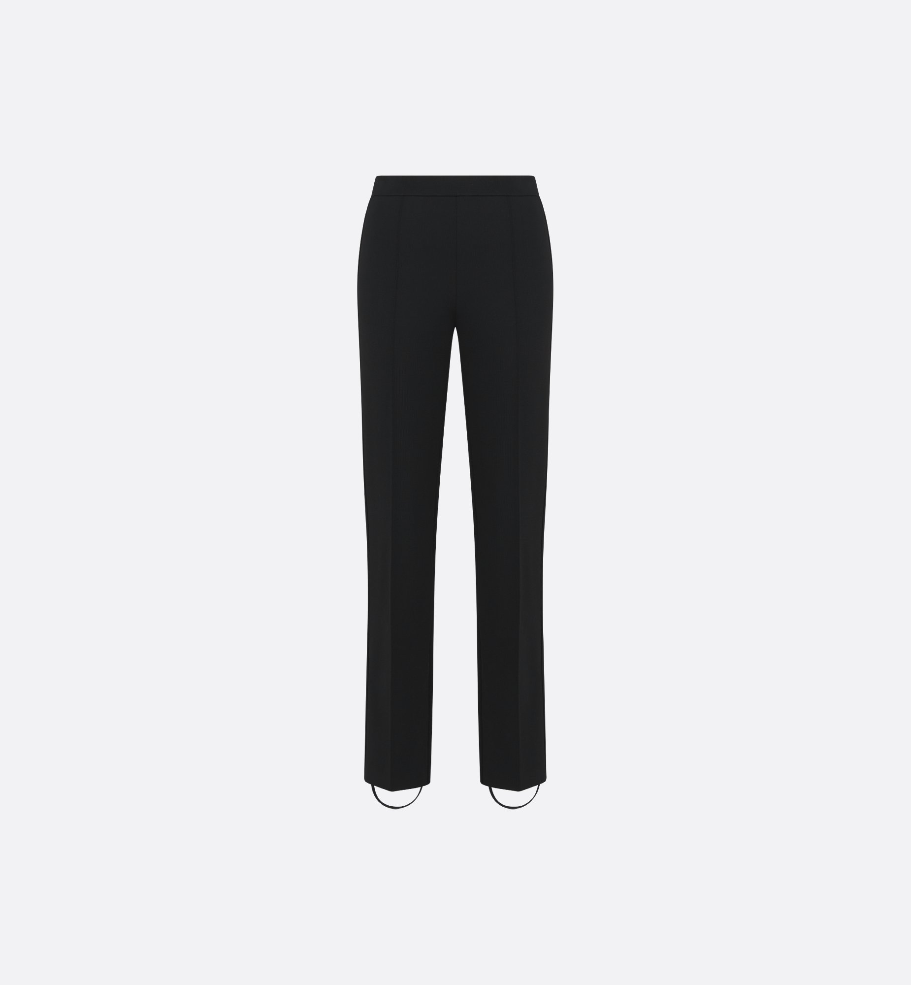 Dior Fitted Stirrup Pants In Black