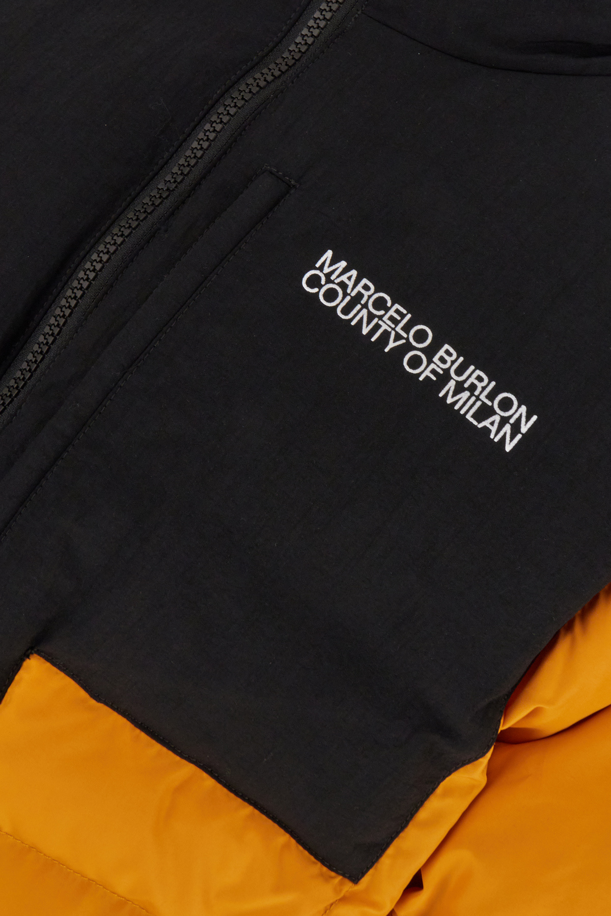 Marcelo Burlon County Of Milan Marcelo Burlon Logo Jacket In Orange
