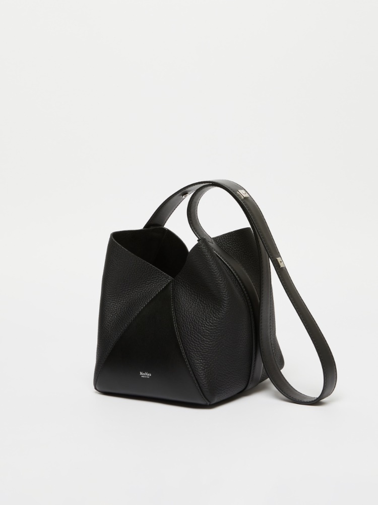 Max Mara Small Bucket Bag In Black