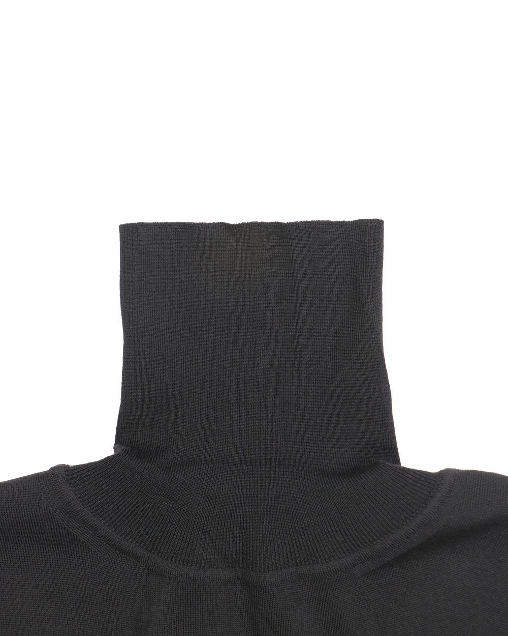Ferragamo High-necked Sweater In Black