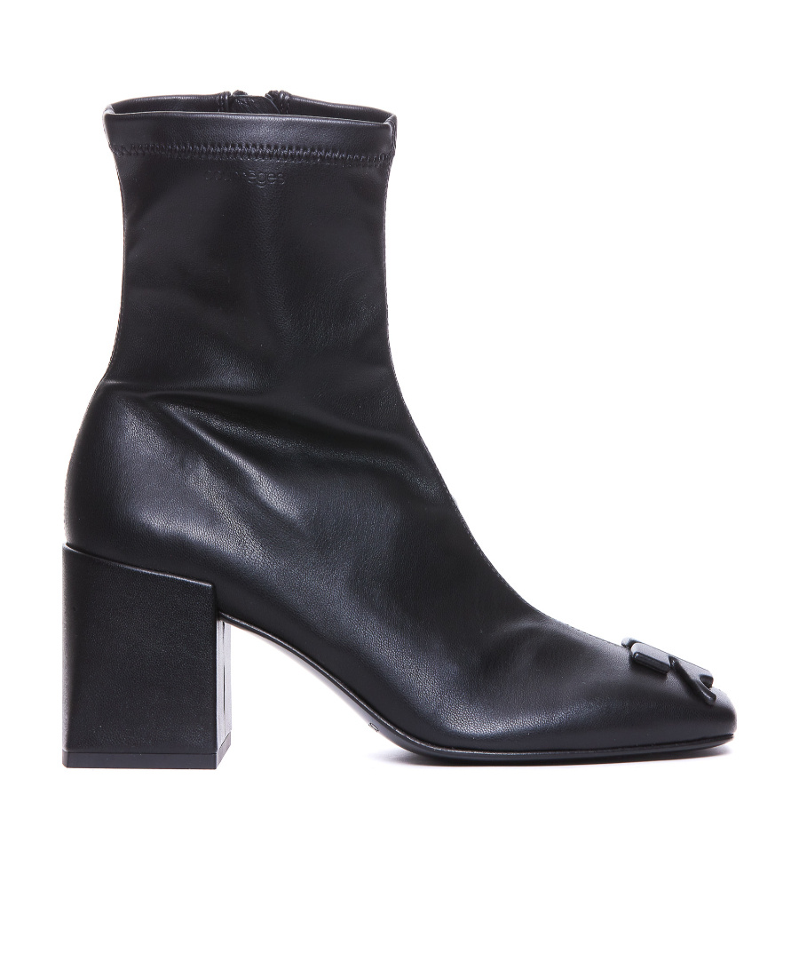 Courrèges Re-edition Ankle Boots In Black