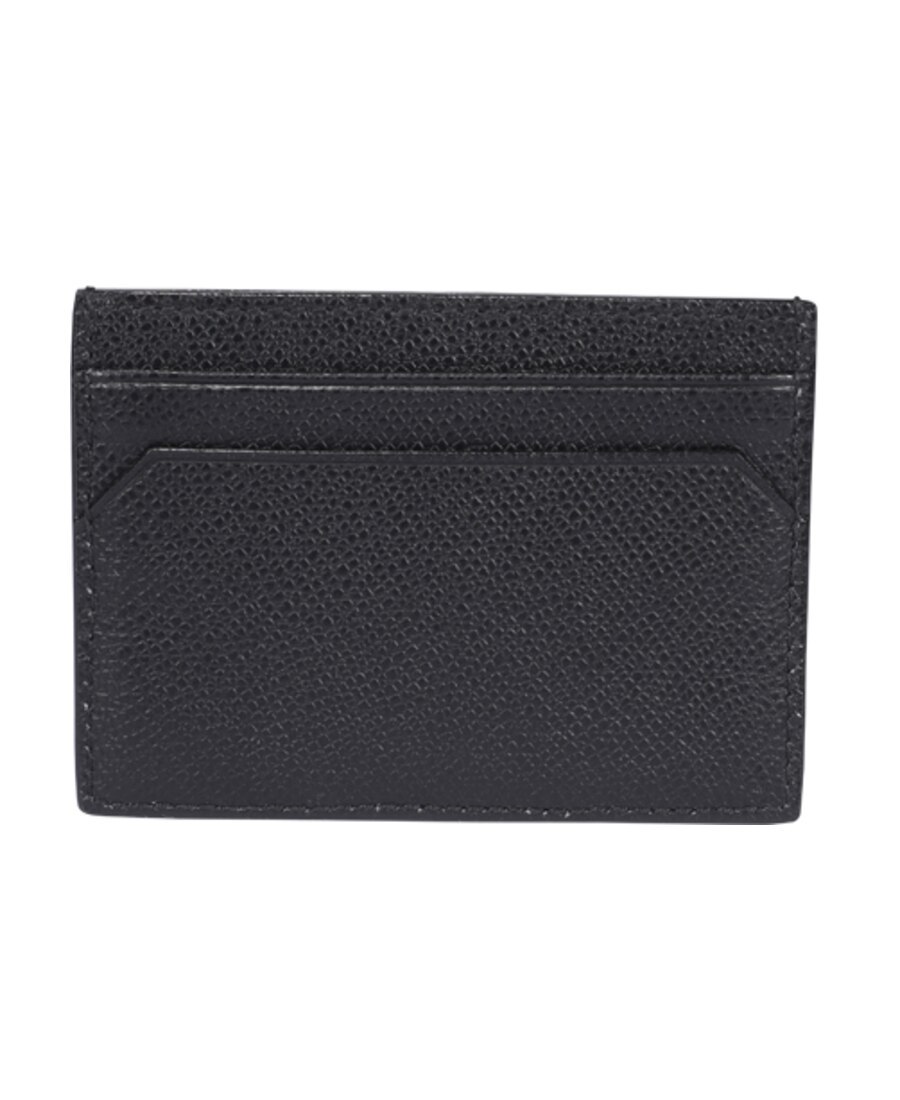 Bally Thar Leather Card Holder In Black