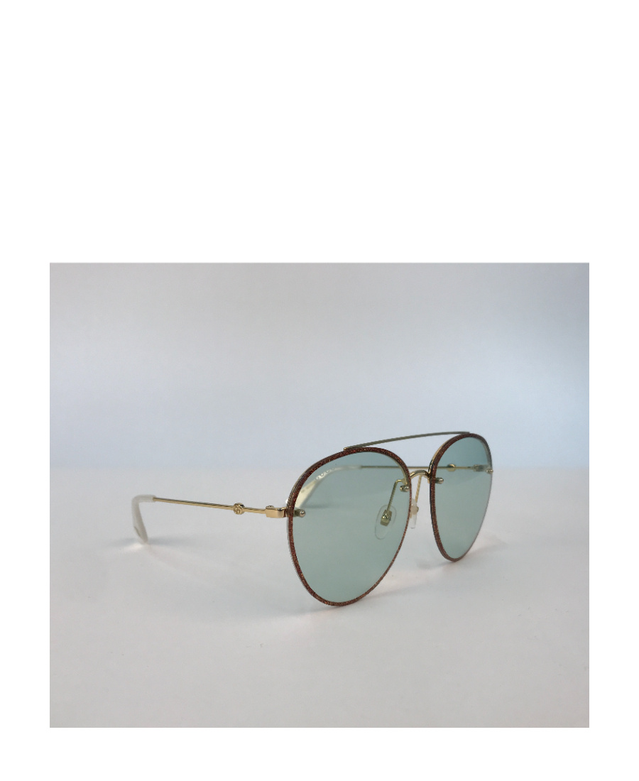 Gucci Pilot's Classic Sunglasses In Gray