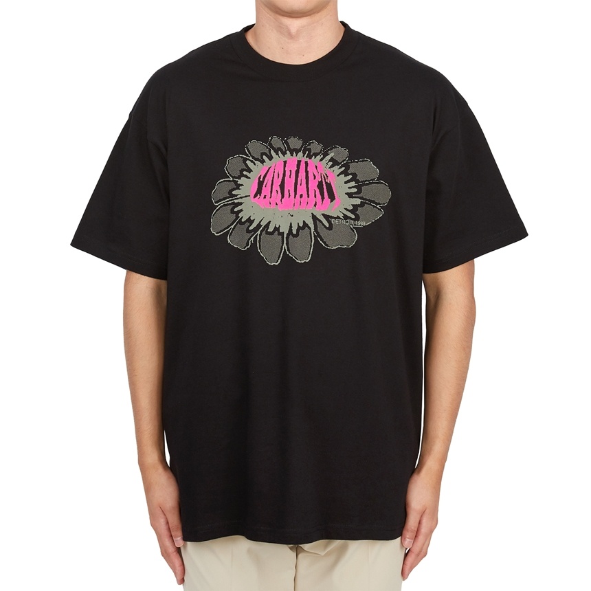 Carhartt Short-sleeved T-shirt In Black