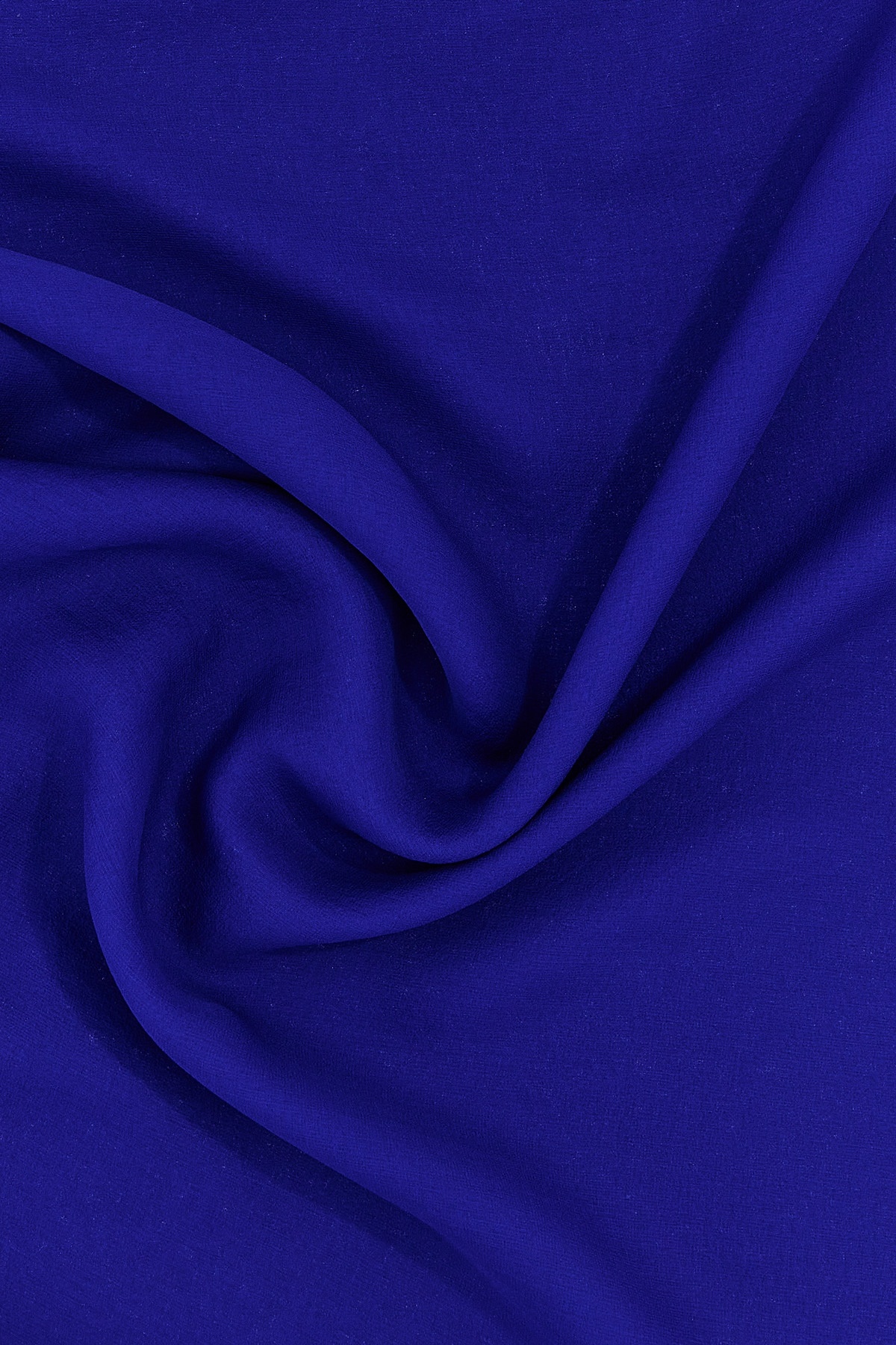 Alberta Ferretti Sheer Rectangular Silk Stole Lightweight Fabric In Blue