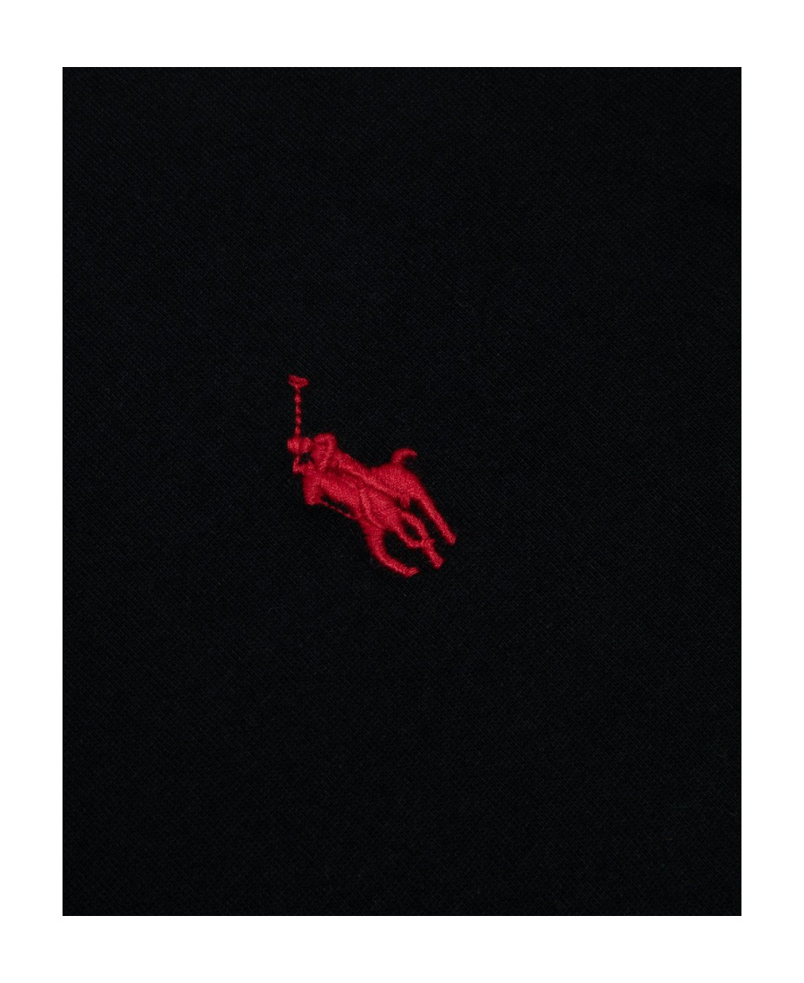 Polo Ralph Lauren Short-sleeved T-shirt With Logo In Black