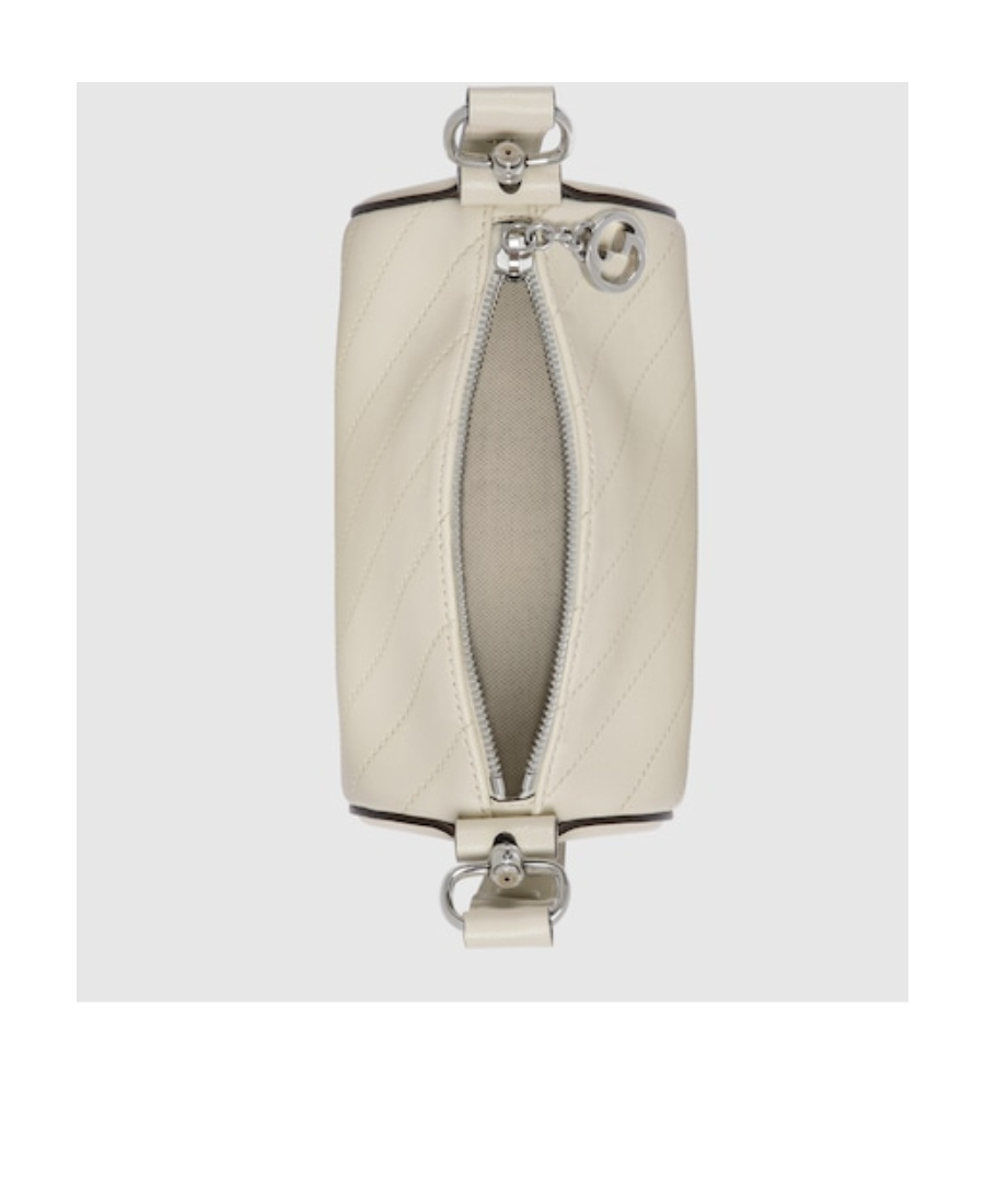 Gucci Small Blondie Shoulder Bag In White