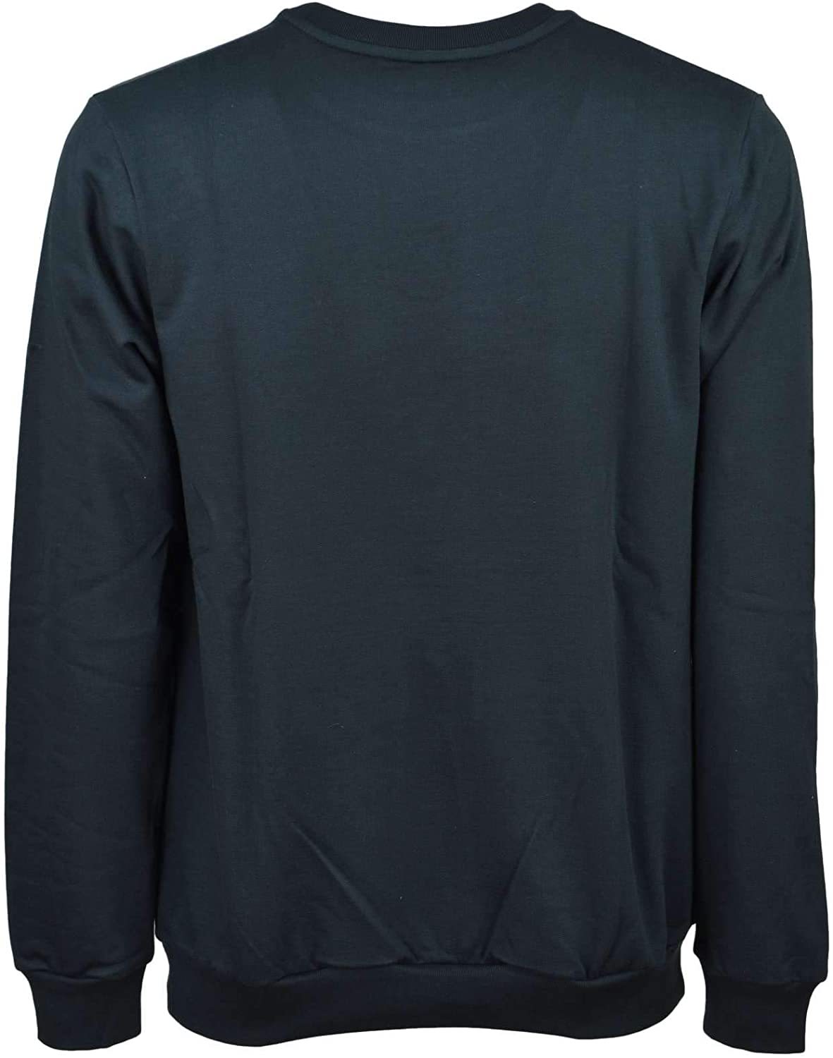 Paul & Shark Round-necked Logo Sweater In Black