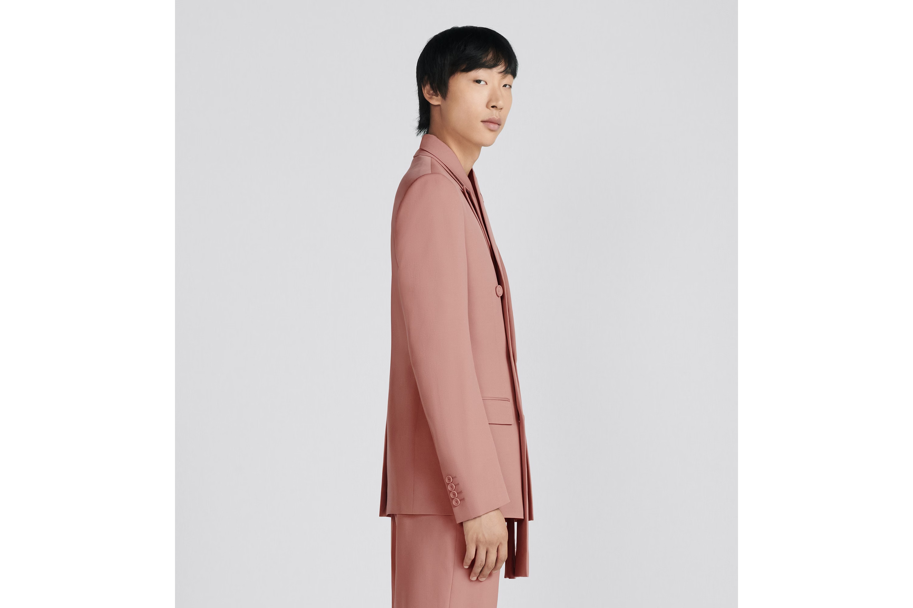 DIOR DIOR HOMME DETACHABLE CUFF DOUBLE BREASTED BLAZER