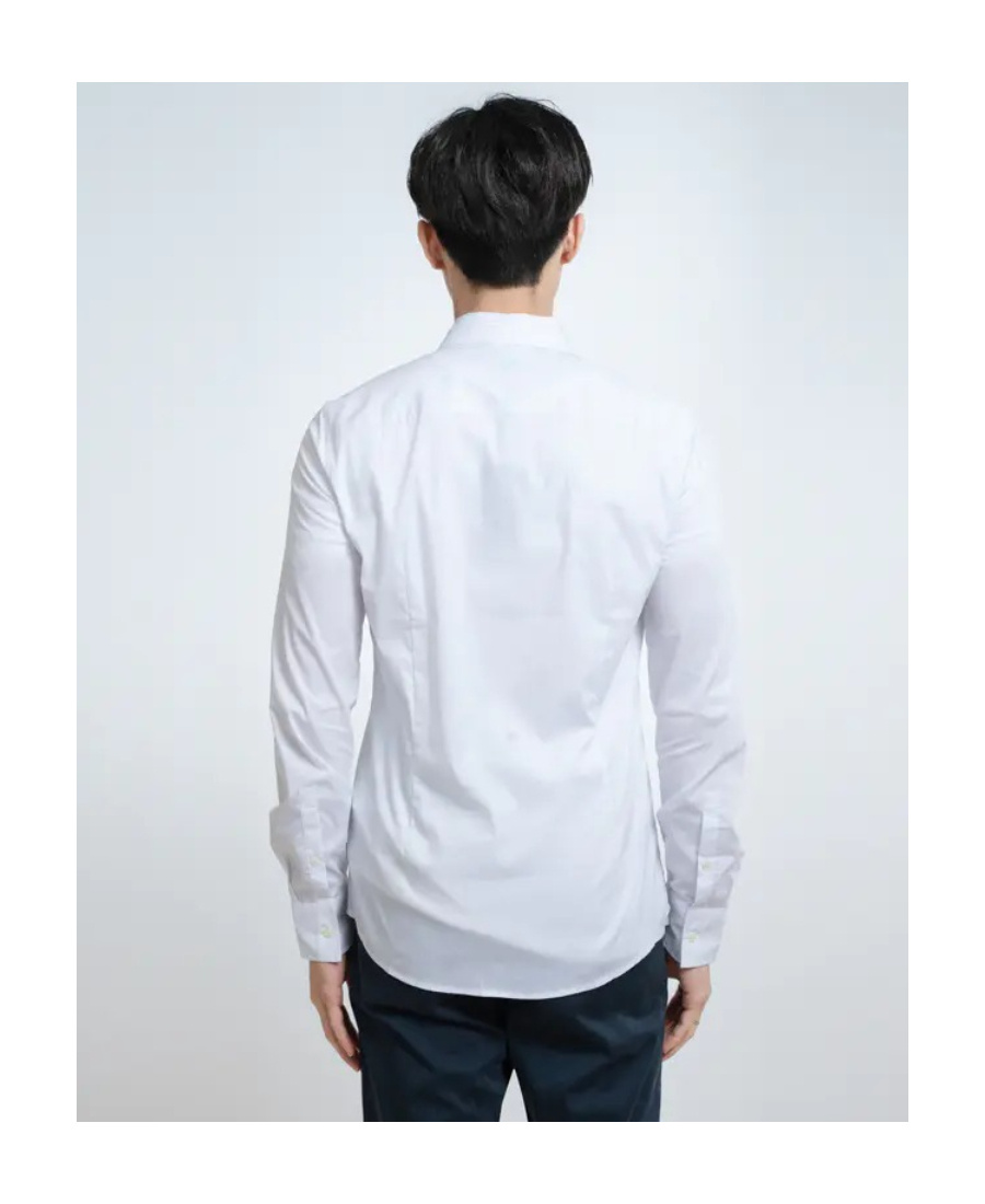 Armani Collezioni Long-sleeved Shirt In Multicolor