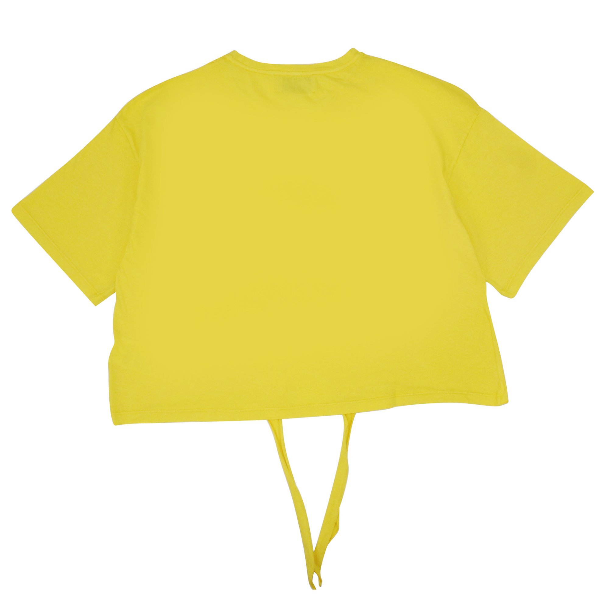 Dondup Bambina T-shirt Gialla In Jersey Di Cotone In Yellow