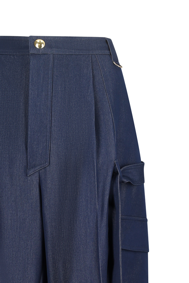 Darkpark Ruth Jeans In Blue Denim In Blue