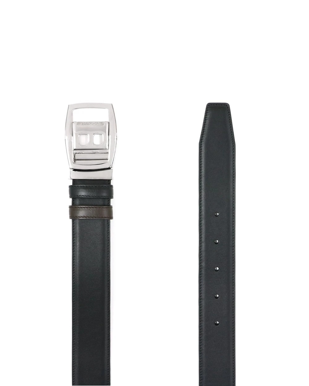 Bally Logo Belt In Black