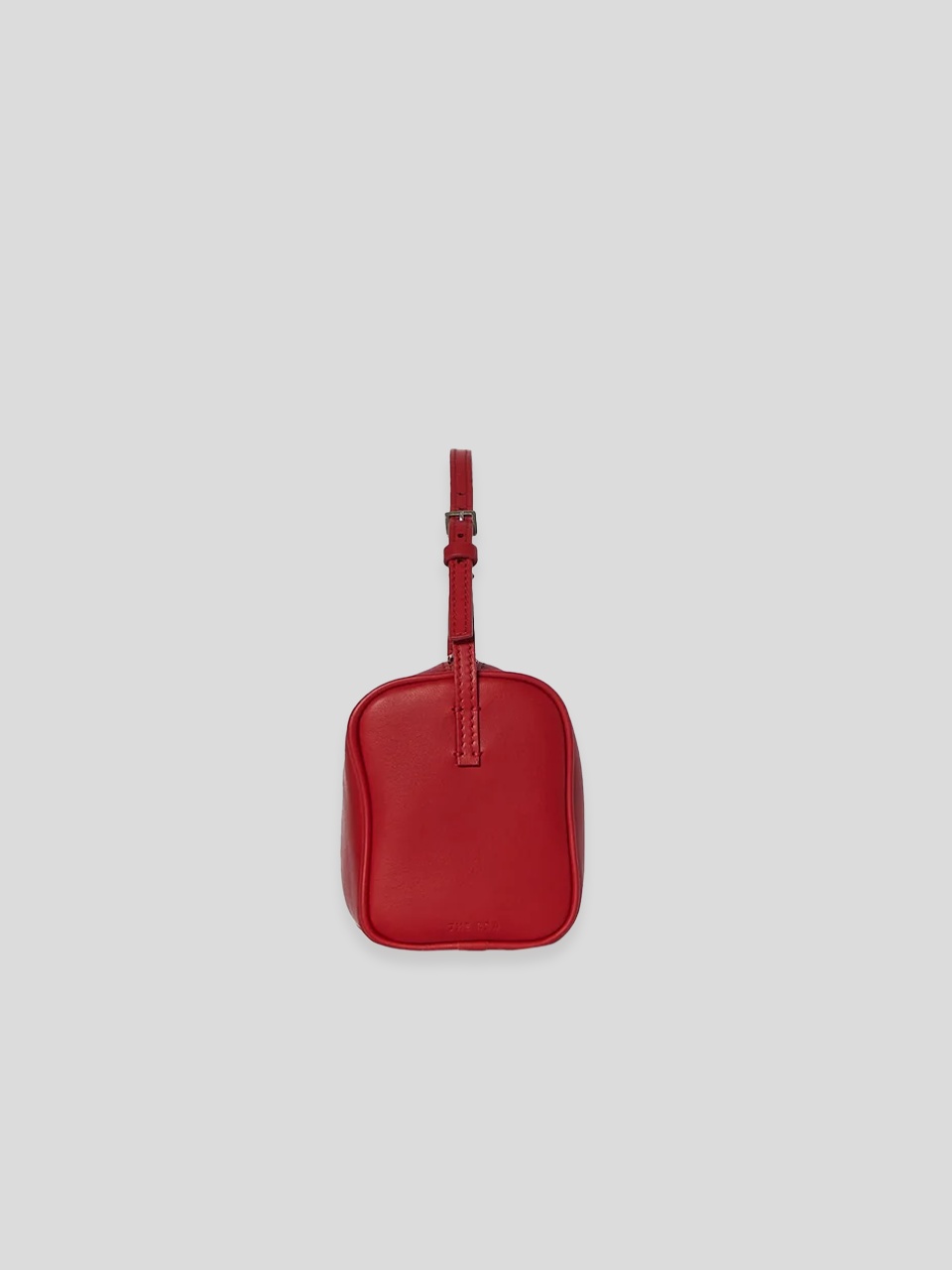 The Row Cylindrical Top-handle Bag In Red