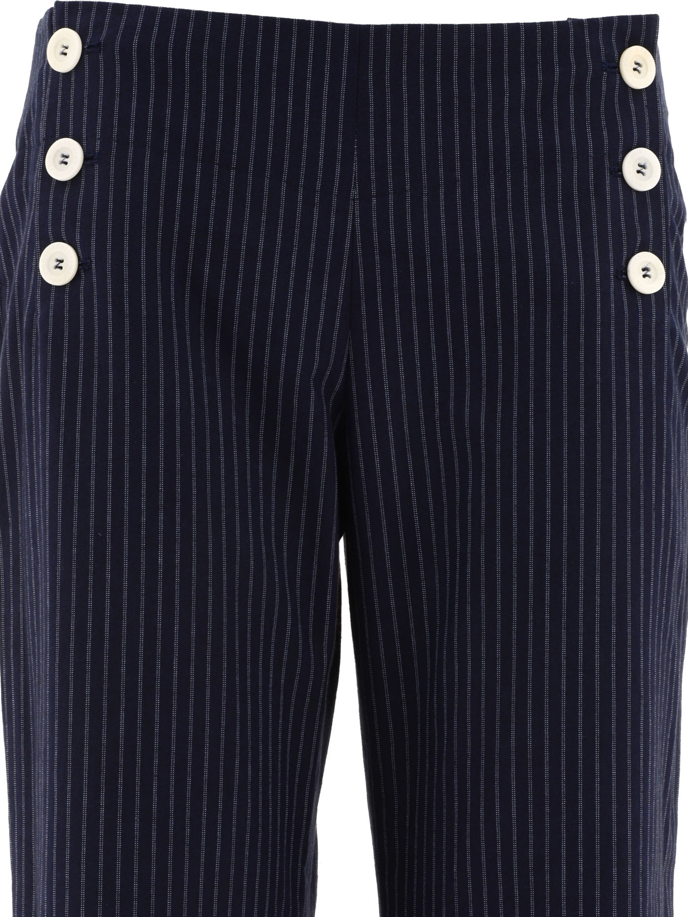 Ines De La Fressange Gabriel Trousers Blue In Black