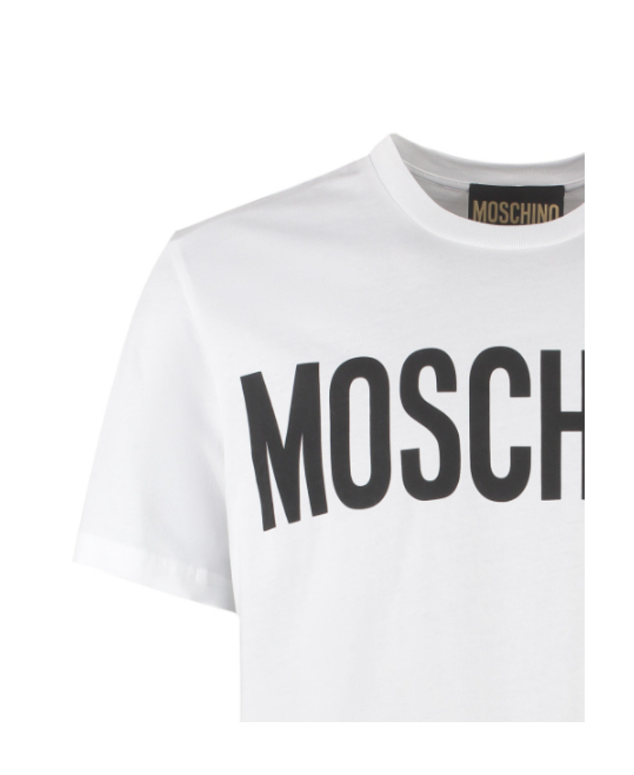 Moschino Crew Neck Short Sleeves T-shirts In White