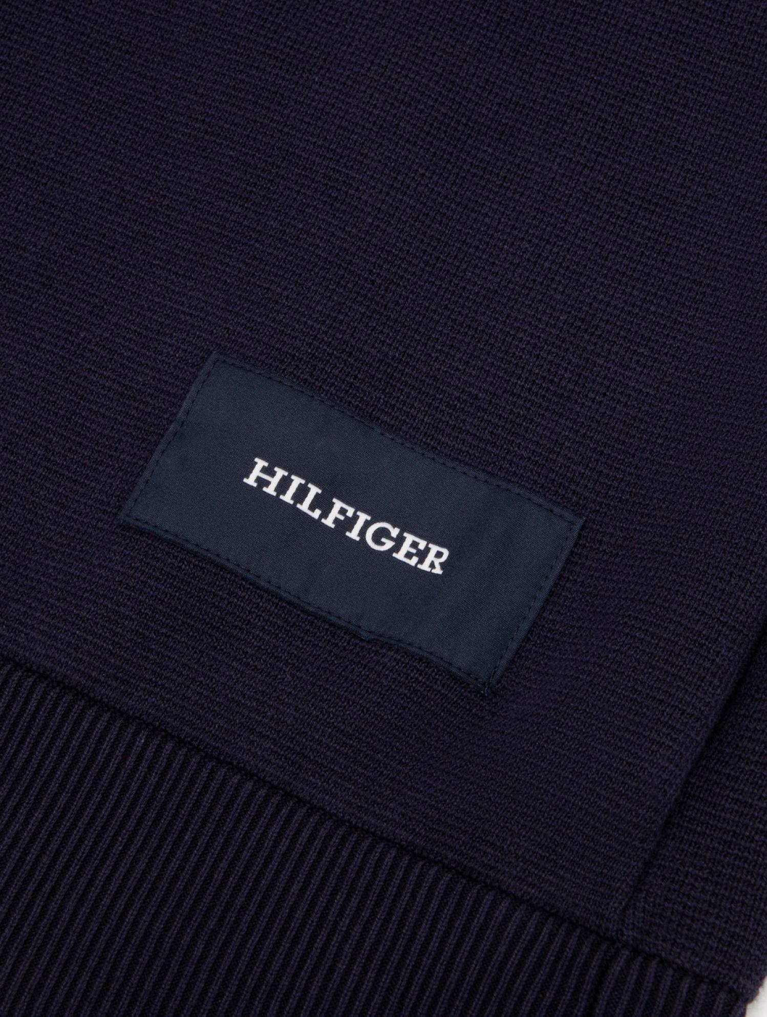 Tommy Hilfiger Long-sleeved Sweater In Black