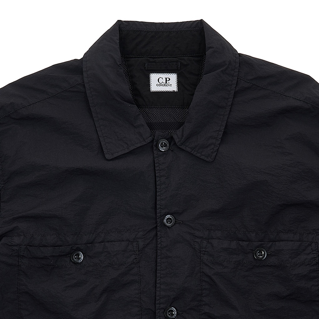 C.P. COMPANY TAYLON LENS-DETAIL OVERSHIRT JACKET