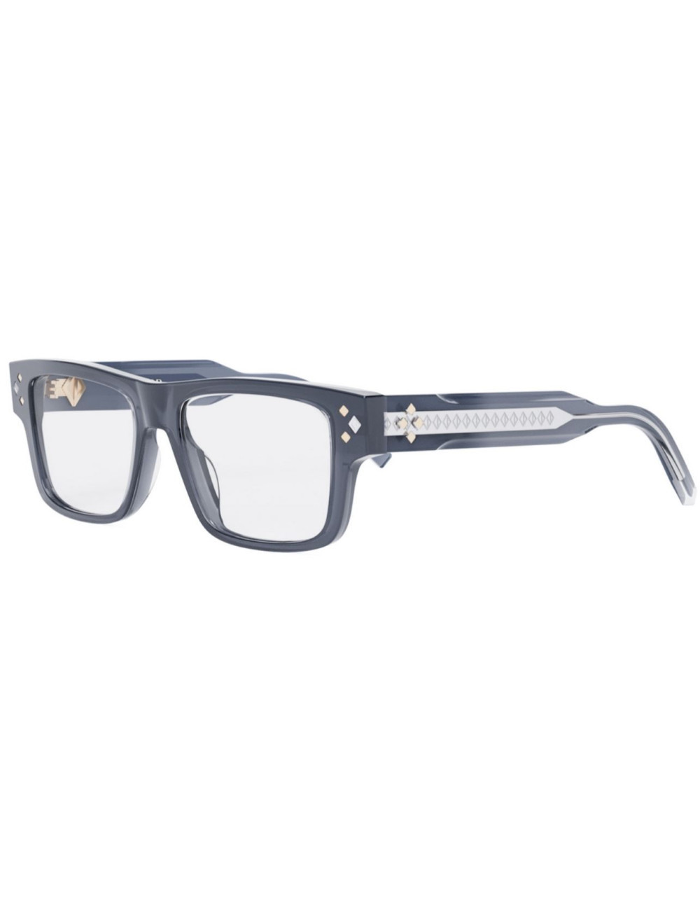 Dior Eyewear Square-frame Glasses In Gray