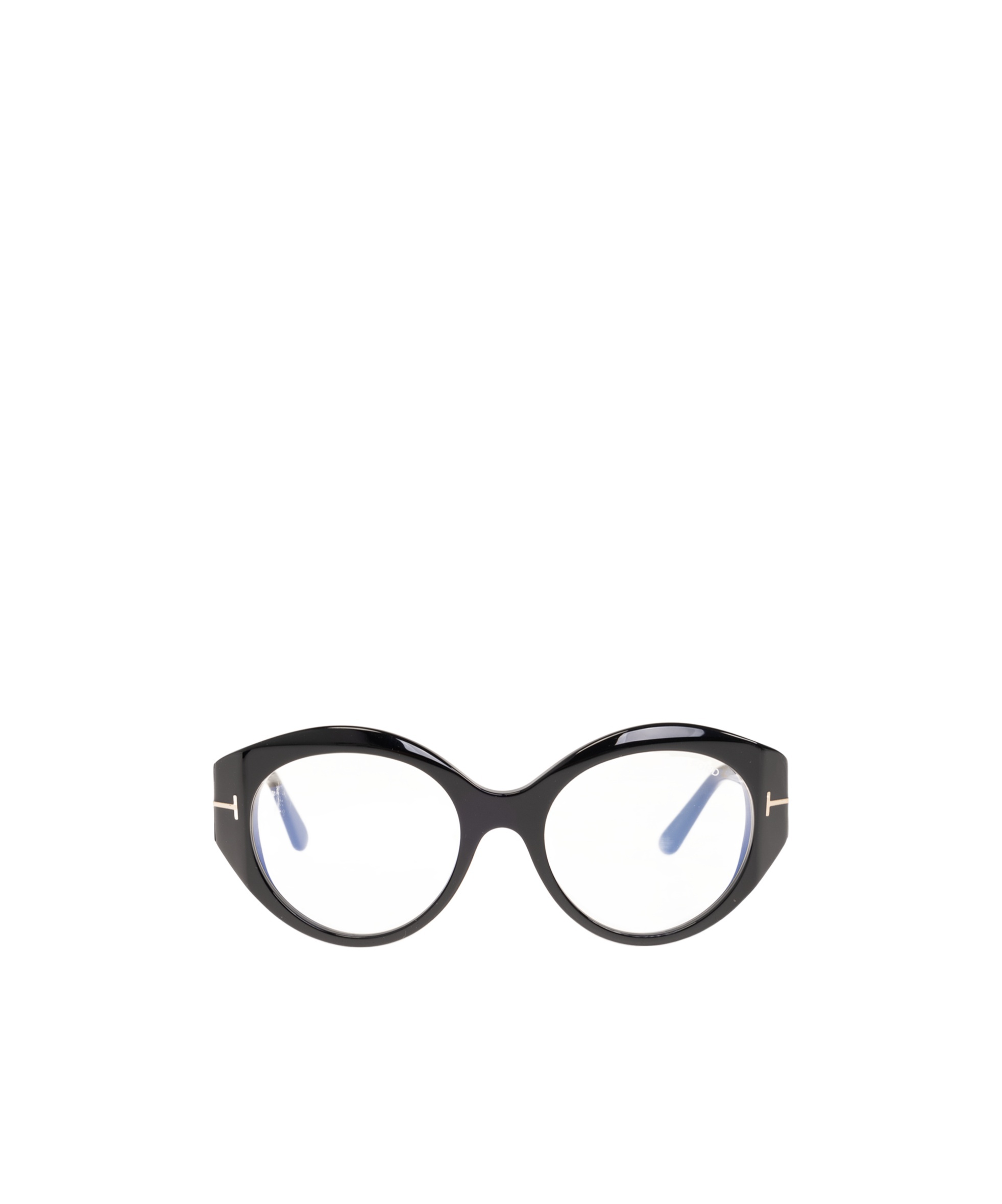 Tom Ford Nero Lucido Acetate Optical Glasses In White