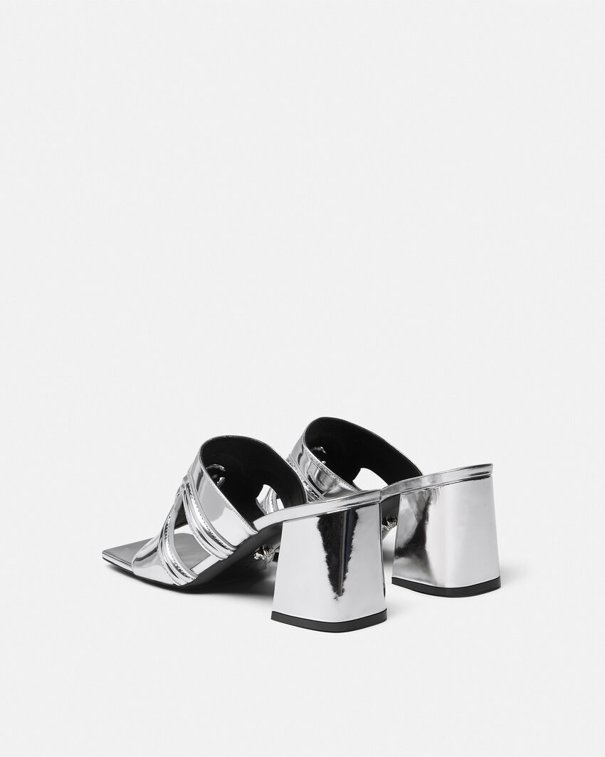 Versace Medusa '95 Mules Métallisés 70 Mm
