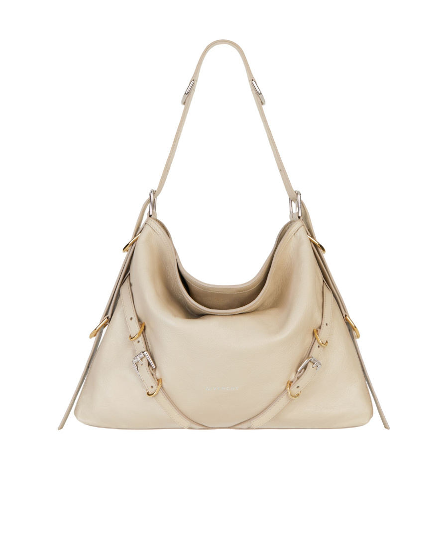 Givenchy Medium Voyou Shoulder Bag In Nude