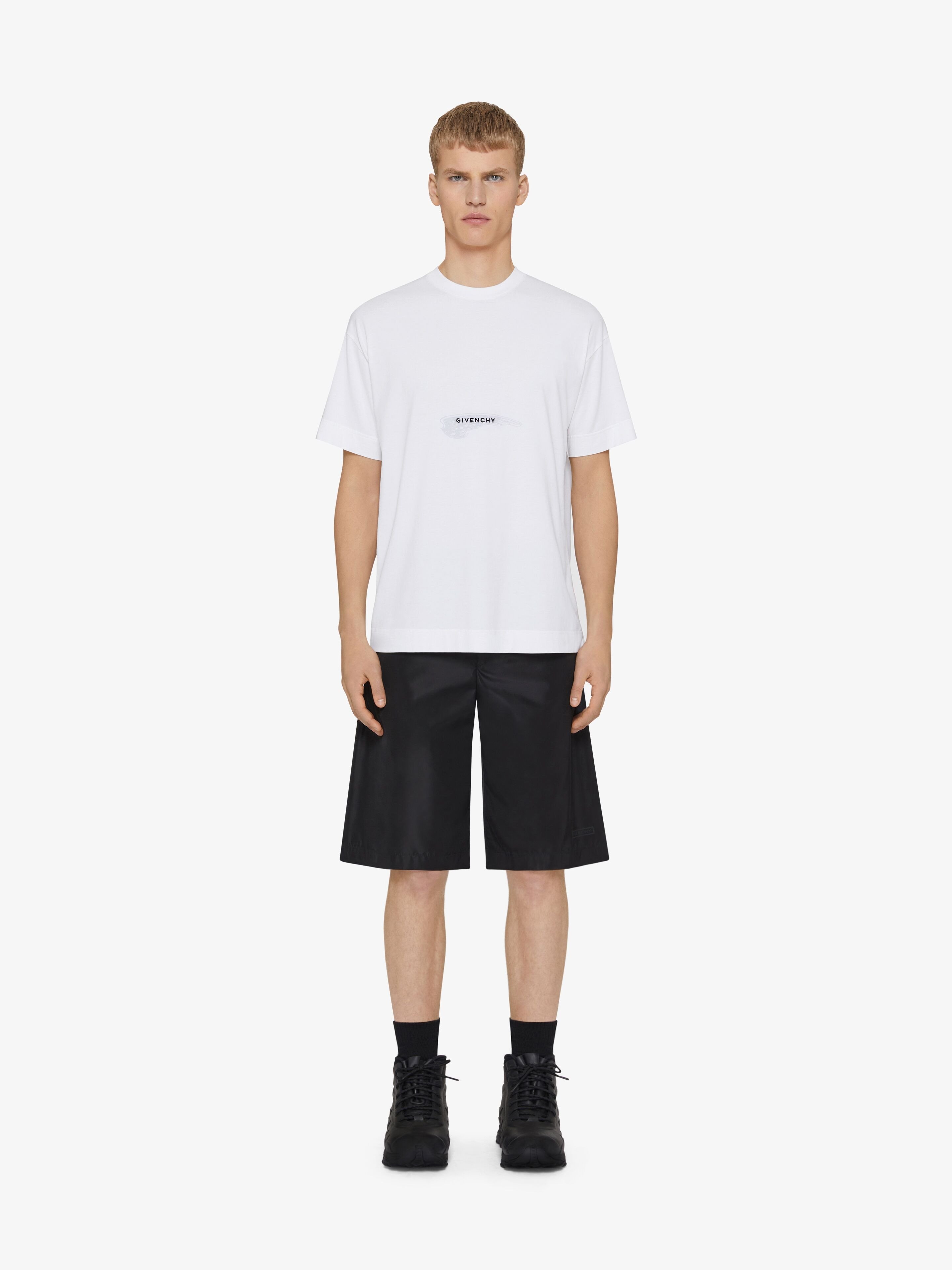GIVENCHY T-SHIRT IN COTTON GIVENCHY WINGS