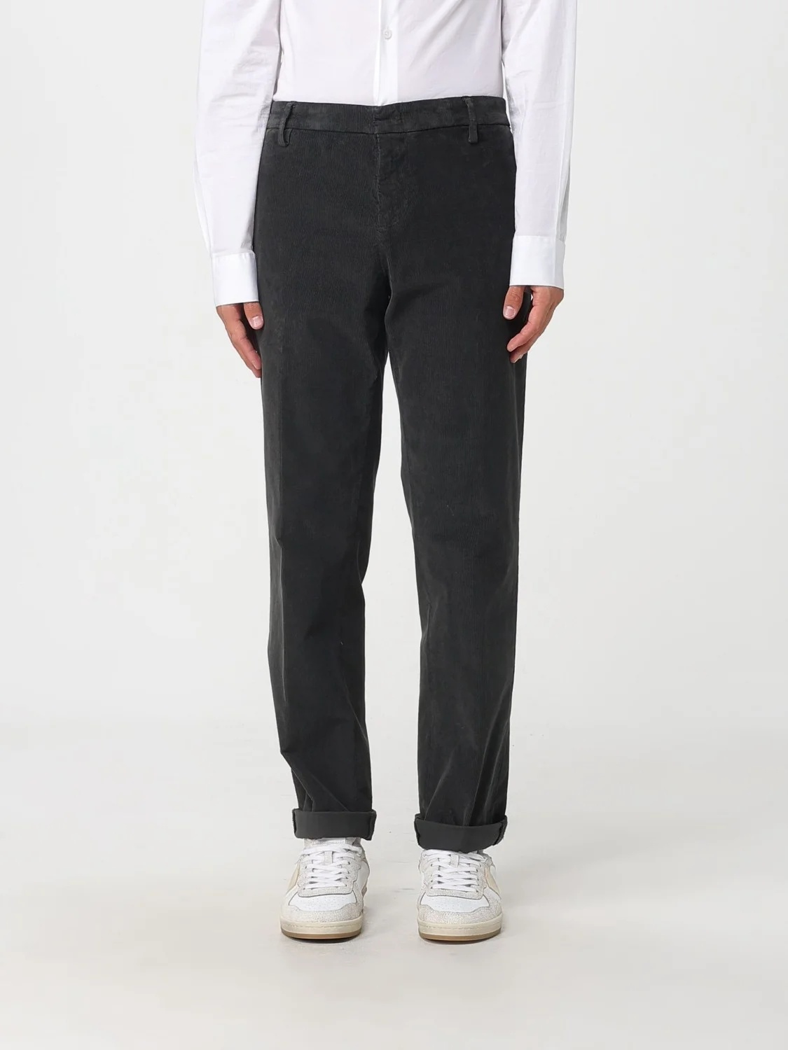 Dondup Gaubert Corduroy Trousers In Green