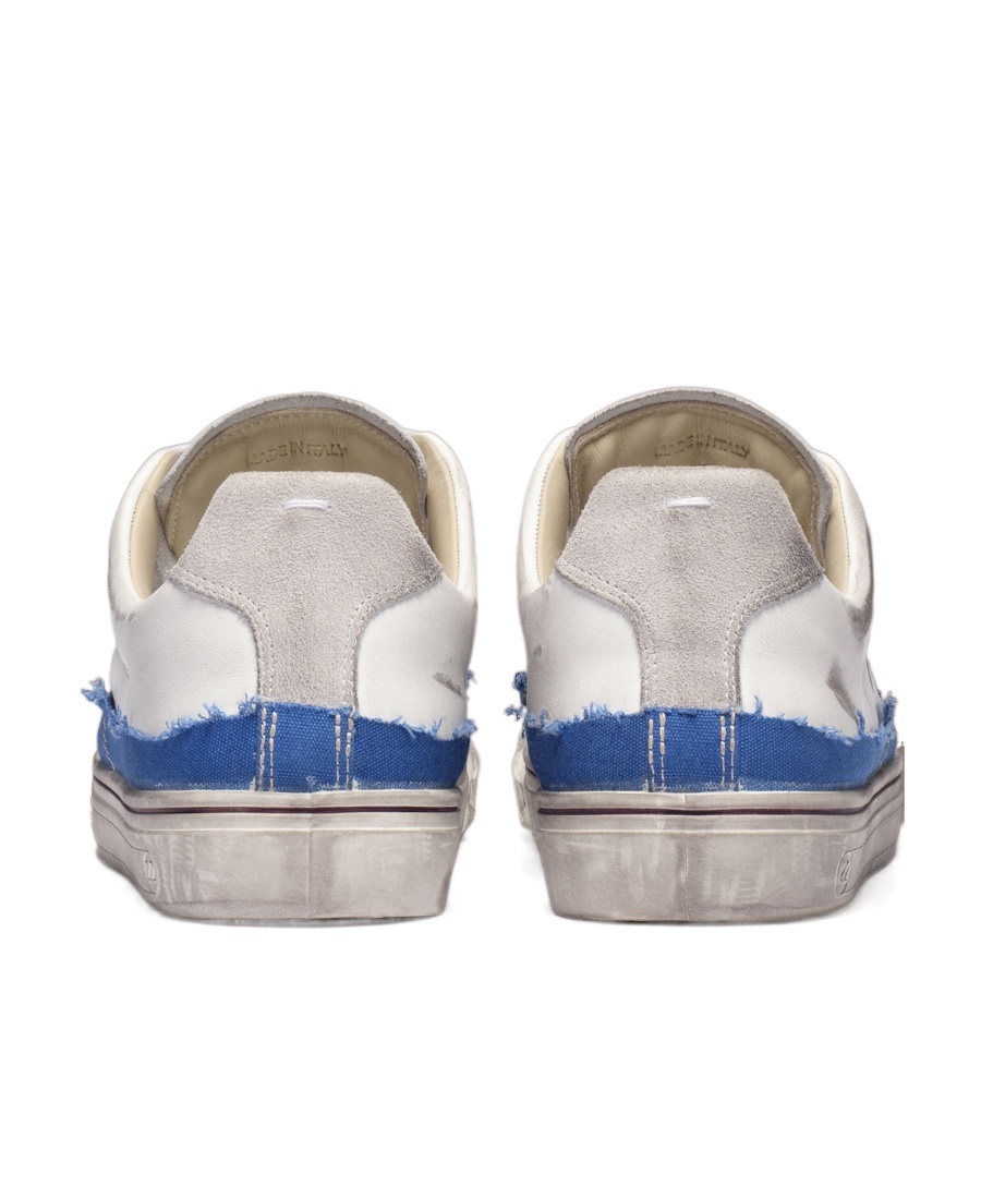 Maison Margiela New Evolution Layered Sneakers In Blue