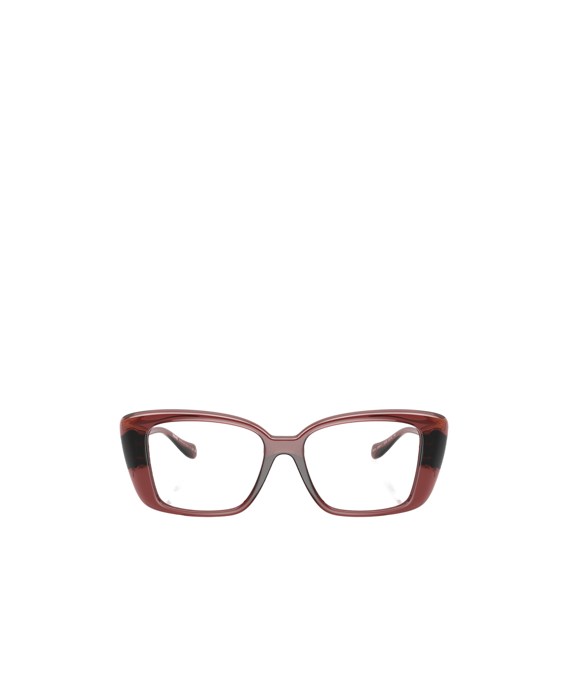 Versace Full Frame Plain Mirror In Red